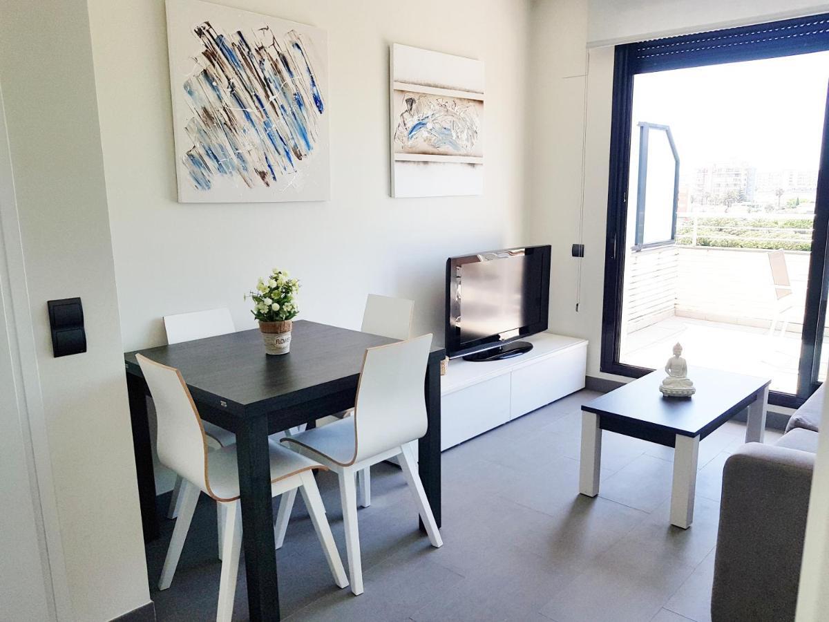 Atico Aqua Peniscola, 1ª Linea De Playa, Parking Y Piscina Apartment Ngoại thất bức ảnh